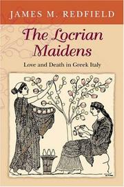 Cover of: The Locrian maidens by James M. Redfield