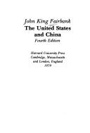 Cover of: The United States and China by John King Fairbank