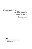 Cover of: Pastoral care by Donald Capps