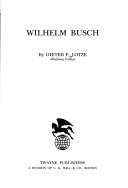 Cover of: Wilhelm Busch by Dieter P. Lotze