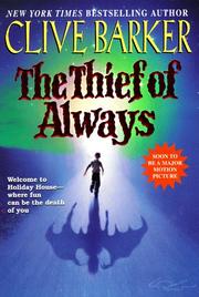 Cover of: The Thief of Always by Clive Barker
