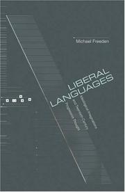Cover of: Liberal languages: ideological imaginations and twentieth-century progressive thought
