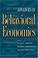 Cover of: Advances in behavioral economics