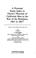 Cover of: A personal name index to Orton's Records of California men in the War of the Rebellion, 1861 to 1867