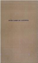 Cover of: Peter Lassen af California by T. Vogel-Jørgensen