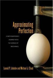 Cover of: Approximating Perfection by L. P. Lebedev, Michael J. Cloud