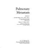 Cover of: Pulmonary metastasis