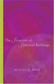 Cover of: The Structure of Spherical Buildings by Richard M. Weiss