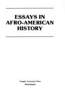 Cover of: Essays in Afro-American history