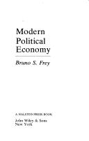 Cover of: Modern political economy
