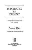 Cover of: Psychiatry in dissent by Anthony W. Clare
