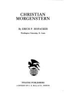 Cover of: Christian Morgenstern by Erich Hofacker