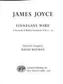 Cover of: Finnegans wake by James Joyce