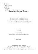 Grenzschicht-Theorie by Hermann Schlichting, Herrmann Schlichting, Klaus Gersten, E. Krause, H. Jr. Oertel