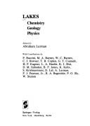 Cover of: Lakes--chemistry, geology, physics
