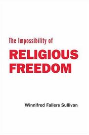 Cover of: The impossibility of religious freedom
