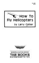 Cover of: How to fly helicopters by Larry Collier