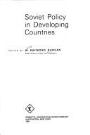 Cover of: Soviet policy in developing countries