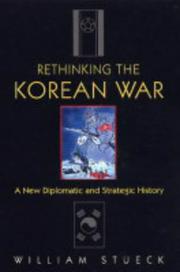 Cover of: Rethinking the Korean War by William Stueck