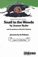 Cover of: Snail in the woods by Joanne Ryder