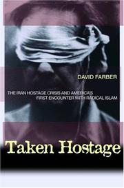 Cover of: Taken Hostage by David Farber