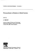 Cover of: Photosynthesis in relation to model systems | 