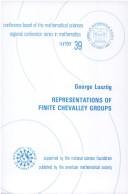 Representations of finite Chevalley groups by George Lusztig