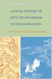 Cover of: The Other Side of Zen: A Social History of Soto Zen Buddhism in Tokugawa Japan