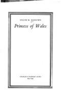 Cover of: Princess of Wales | Dulcie M. Ashdown