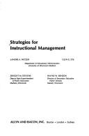 Cover of: Strategies for instructional management