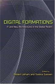 Cover of: Digital Formations by 