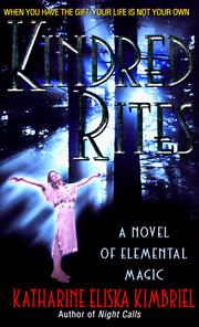 Cover of: Kindred Rites by Katharine Eliska Kimbriel