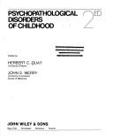 Cover of: Psychopathological disorders of childhood