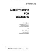 Cover of: Aerodynamics for engineers by John J. Bertin
