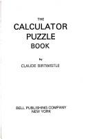 The calculator puzzle book by Claude Birtwistle