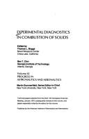 Cover of: Experimental diagnostics in combustion of solids