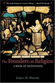 Cover of: The founders on religion: a book of quotations