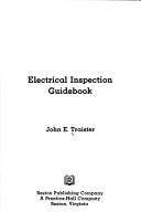 Cover of: Electrical inspection guidebook