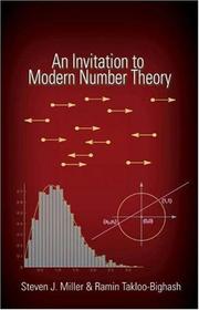 Cover of: An invitation to modern number theory by Steven J. Miller