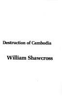 Cover of: Sideshow: Kissinger, Nixon, and the destruction of Cambodia