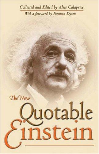 The new quotable Einstein by Albert Einstein
