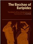 Cover of: The  Bacchae of Euripides by Euripides