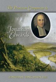 Cover of: The Princeton companion to Jonathan Edwards by edited by Sang Hyun Lee.
