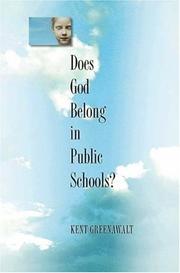 Cover of: Does God belong in public schools?