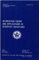Cover of: Bifurcation theory and applications in scientific disciplines