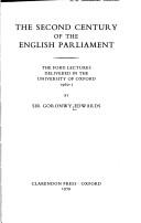 Cover of: The second century of the English Parliament