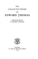 Cover of: The collected poems of Edward Thomas