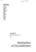 Cover of: Hydraulics of groundwater