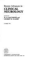 Cover of: Recent advances in clinical neurology, number two