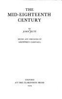 Cover of: The mid-eighteenth century